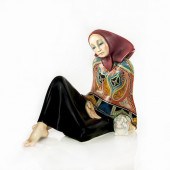 LENCI ART DECO FIGURE AVE MARI