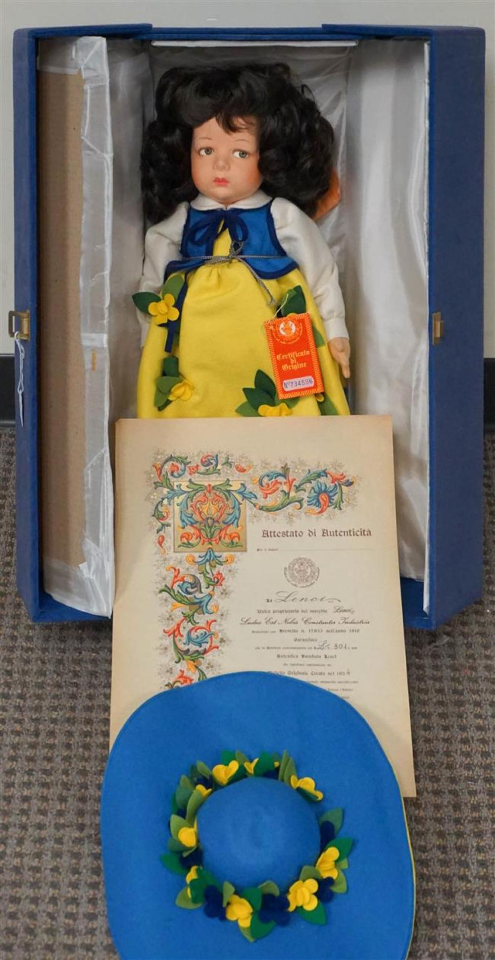 LENCI CLOTH DOLL WITH BOXLenci
