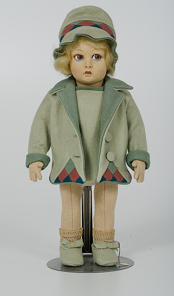 Lenci Felt Doll Italian ca 1921 a