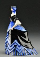 Lenci Porcelain Female Figurin