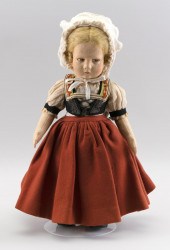 LENCI-TYPE GIRL DOLL 20TH CENT