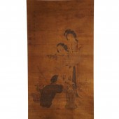 Leng Mei (1669-1742) TWO LADIE