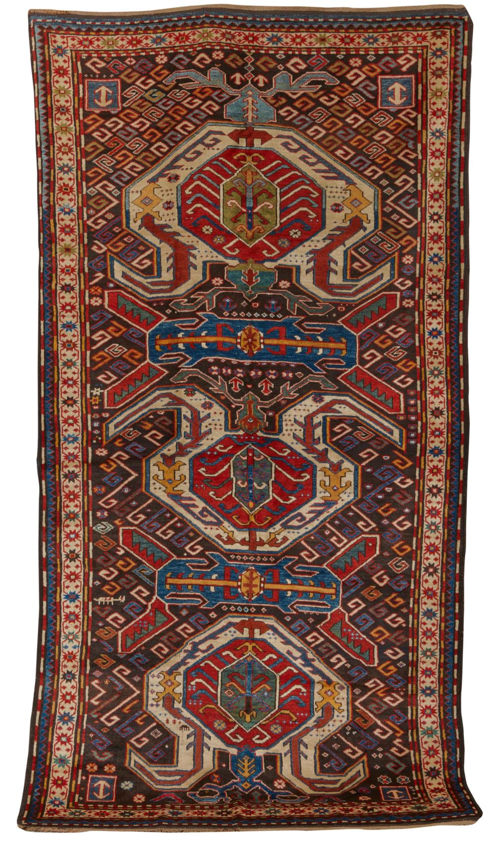 LENKORAN RUG, CAUCASUS, CA.