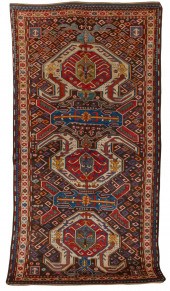 LENKORAN RUG, CAUCASUS, CA. 18