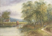 LENNARD LEWIS (1826-1913) WATE