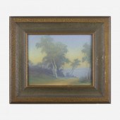 Lenore Asbury. Birches plaque.