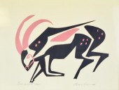 LENORE SIMON - SERIGRAPH - "SK
