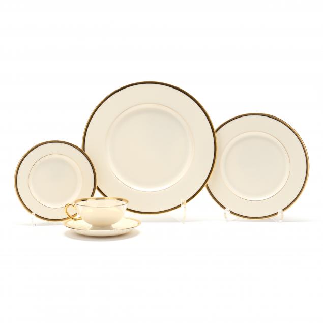 LENOX, (50) PIECE SET TUXEDO