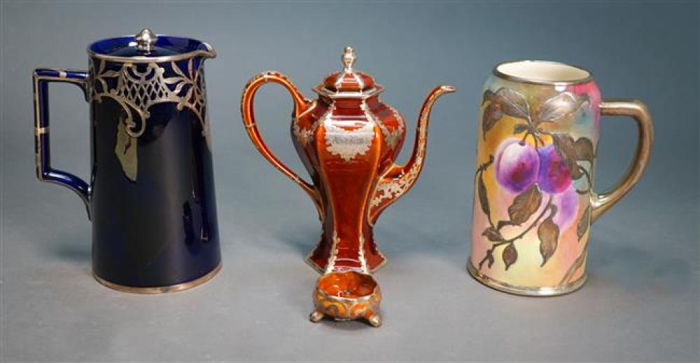 LENOX BELLEEK SILVER OVERLAY