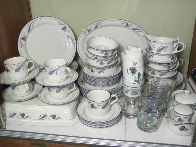 Lenox Chinastone dinnerware.
