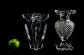 LENOX & DESIGN GUILD, TWO CRYS