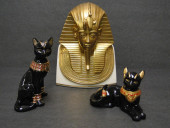 LENOX EGYPTIAN KING TUT & 2 CA