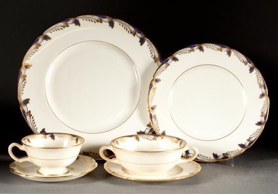 Lenox gilt and enamel decorated