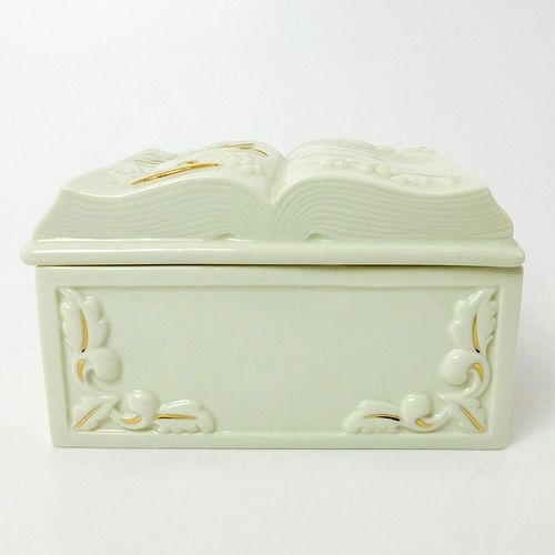 LENOX LIDDED TRINKET BOX, MY