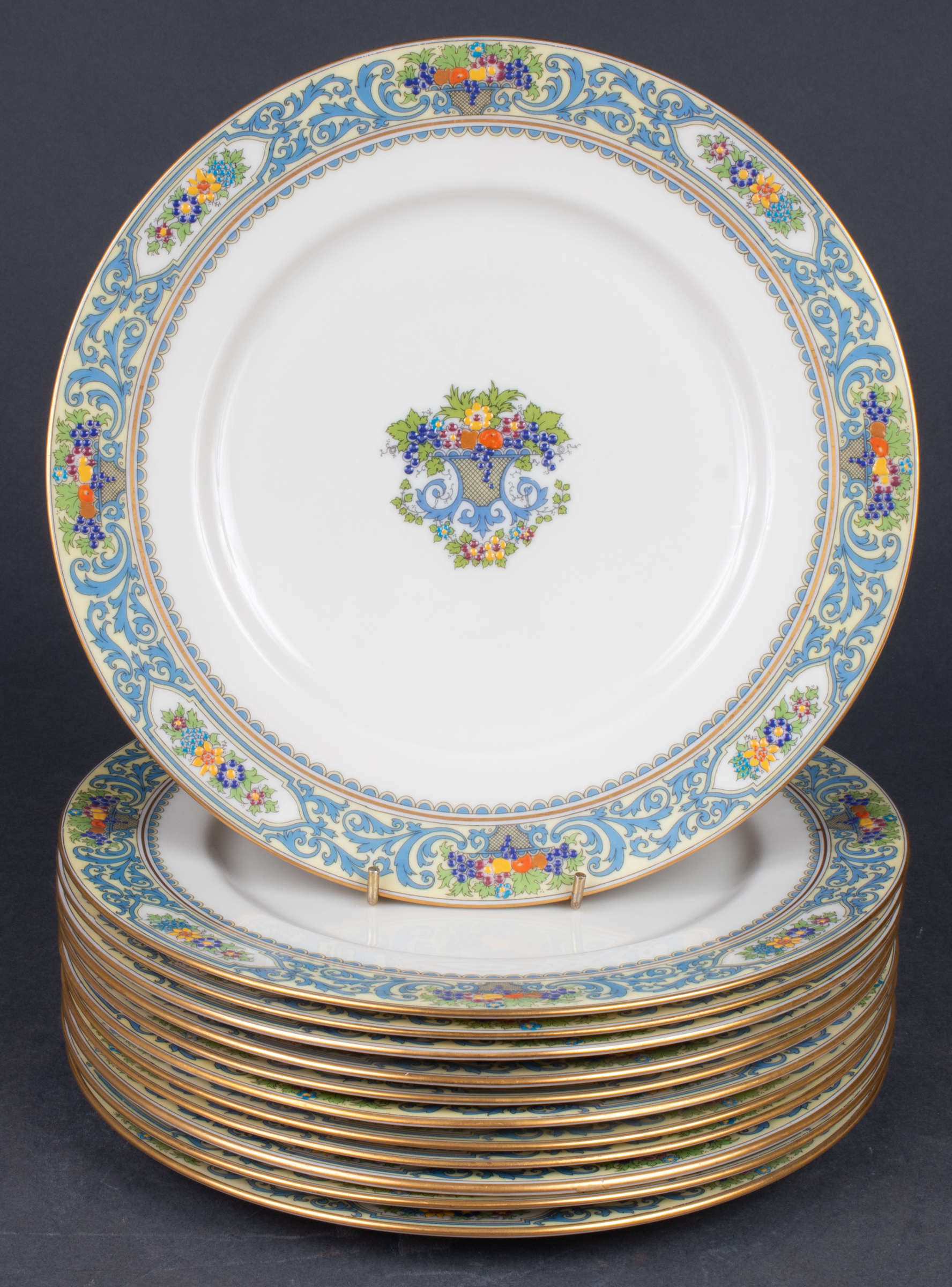 LENOX PAINTED PORCELAIN DINNER