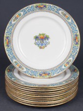 LENOX PAINTED PORCELAIN DINNER