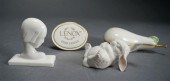 LENOX PEAR-FORM BOX, BUST OF W