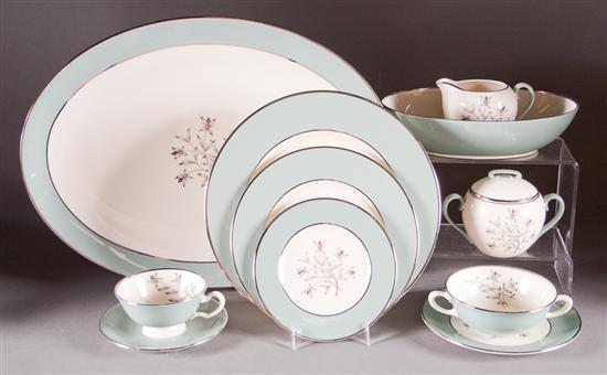 Lenox porcelain partial dinner