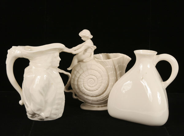 Lenox porcelain pitchers; one