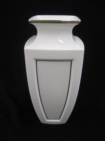 Lenox Porcelain Vase platinum