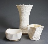 LENOX PORCELAIN VASE, SQUARE B