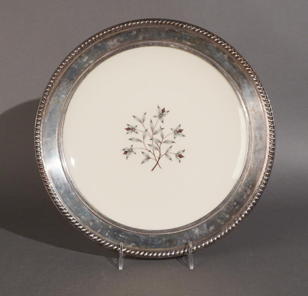LENOX STERLING SILVER MOUNTED