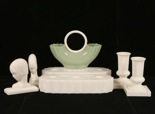 Lenox table articles: pair