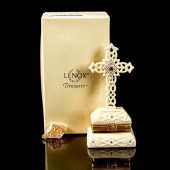 LENOX TREASURE TRINKET BOX, CR