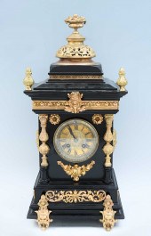 LENZKIRCH ORMOLU MOUNTED EBONI