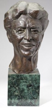 Leo Cherne (1912-1999) Bust of