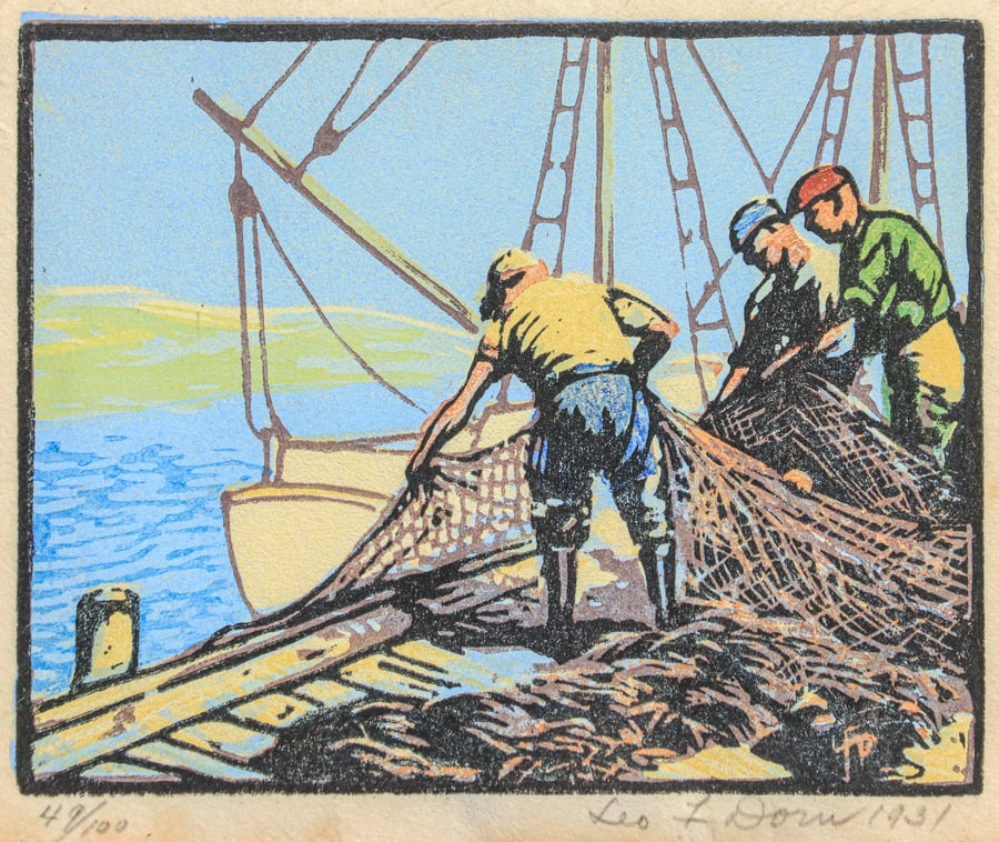LEO F. DORN (1879-1964) COLOR