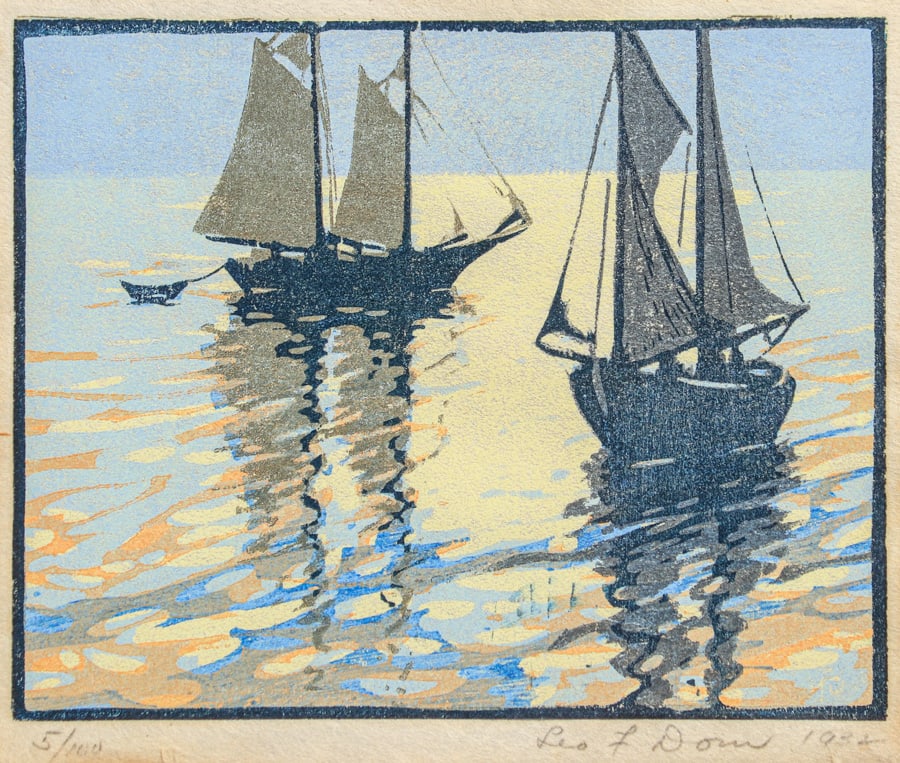 LEO F. DORN (1879-1964) COLOR