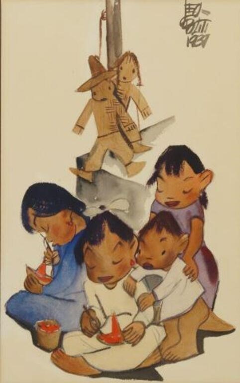 LEO POLITI (1908-1996) ILLUSTRATION