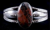 LEO VAS STERLING & MOSS AGATE