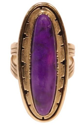 LEO YAZZIE NAVAJO 14KT YELLOW