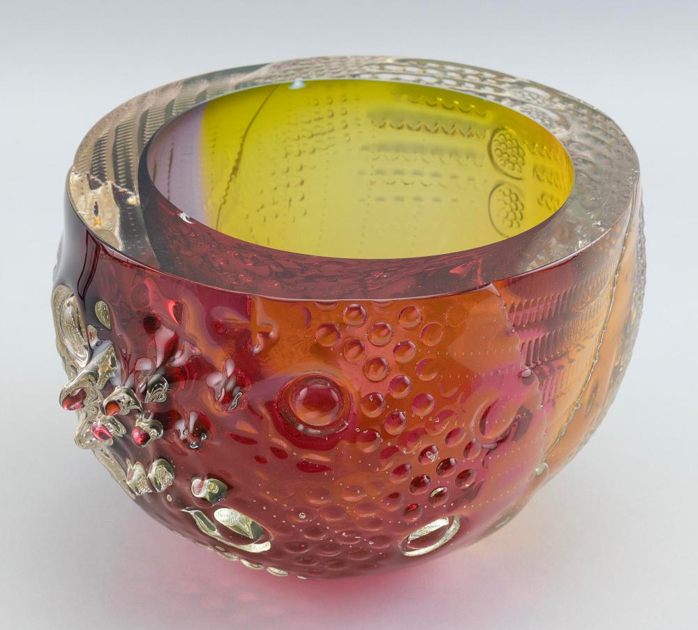 LEON APPLEBAUM ART GLASS GNARLY