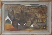 LEON APPLEBAUM OIL ON CANVASLE