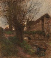 LEON AUGUSTIN LHERMITTE, (1844