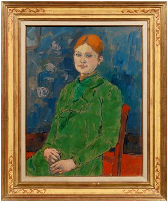 Leon Bonhomme painting (French,