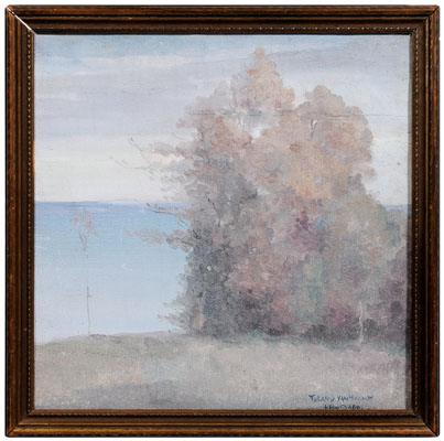Leon Dabo painting (New York,