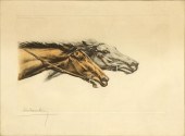 LEON DANCHIN (D.1938) EQUESTRI