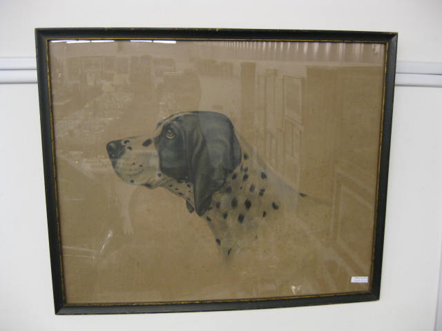 Leon Danchin Lithograph of a