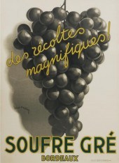 LEON DUPIN, FRENCH WINE LITHOG