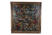 LEON D'USSEAU: "UNTITLED ABSTR