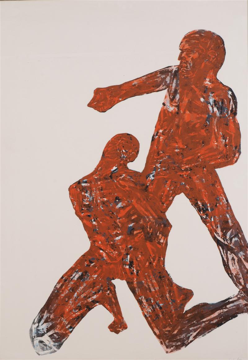 LEON GOLUB (1922-2004): ''COMBAT