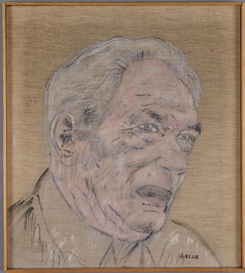 LEON GOLUB (1922-2004): PORTRAIT OF