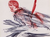 LEON GOLUB " WOUNDED SPHINX II