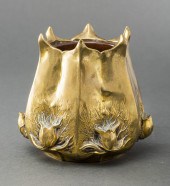 LEON KANN ART NOUVEAU BRONZE "