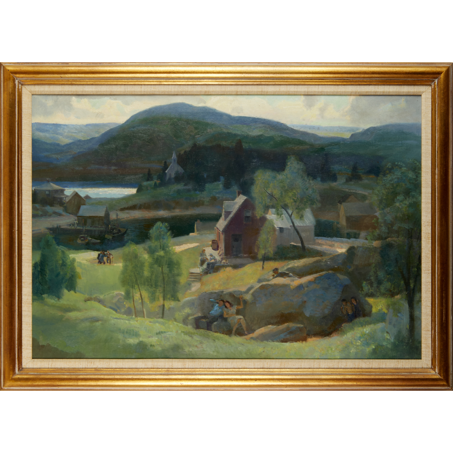 LEON KROLL (MANNER), OIL ON