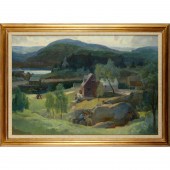 LEON KROLL (MANNER), OIL ON CA